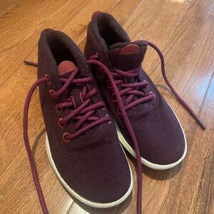 Allbirds Women's Athletic Shoes in Burgundy